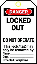 TAG LOCKOUT 
